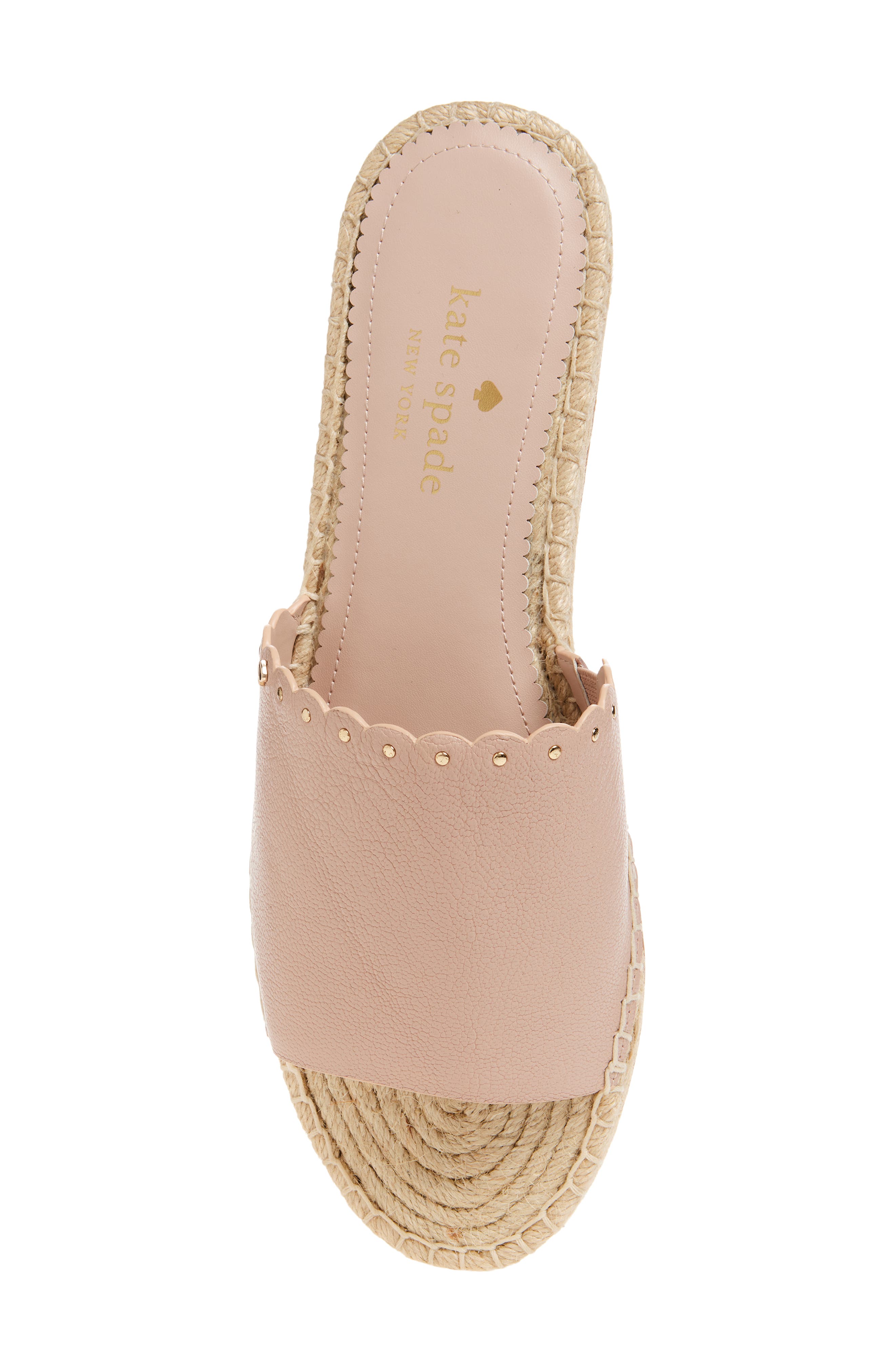 gabriela espadrille slide sandal, Alternate, color, PALE VELLUM