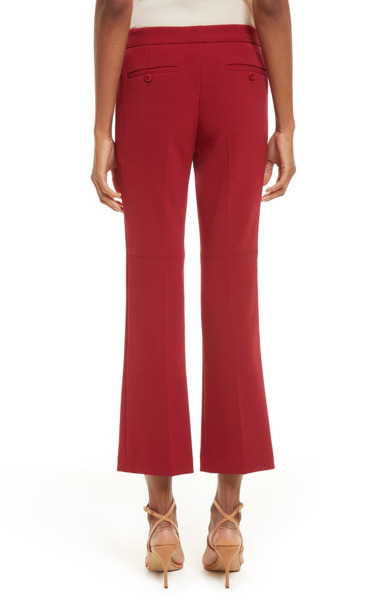 Theory Admiral Crepe Kick Crop Pants, Alternate, color,