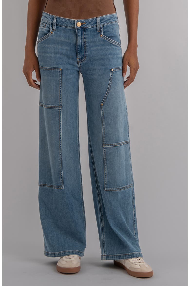 Jodi High Waist Straight Leg Jeans, Main, color, SLEEK