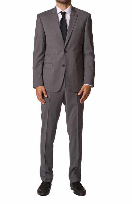 JB Britches Sartorial Classic Fit Stretch Wool Suit
