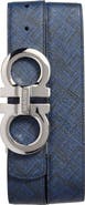 FERRAGAMO Double Gancio Reversible Belt