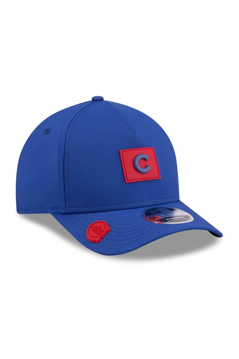 Men's New Era  Royal Chicago Cubs 2026 Clubhouse 9FORTY A-Frame Adjustable Hat, Alternate, color, Royal