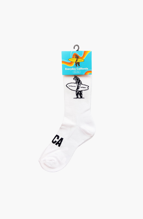 Everyday California Brutus Socks In White