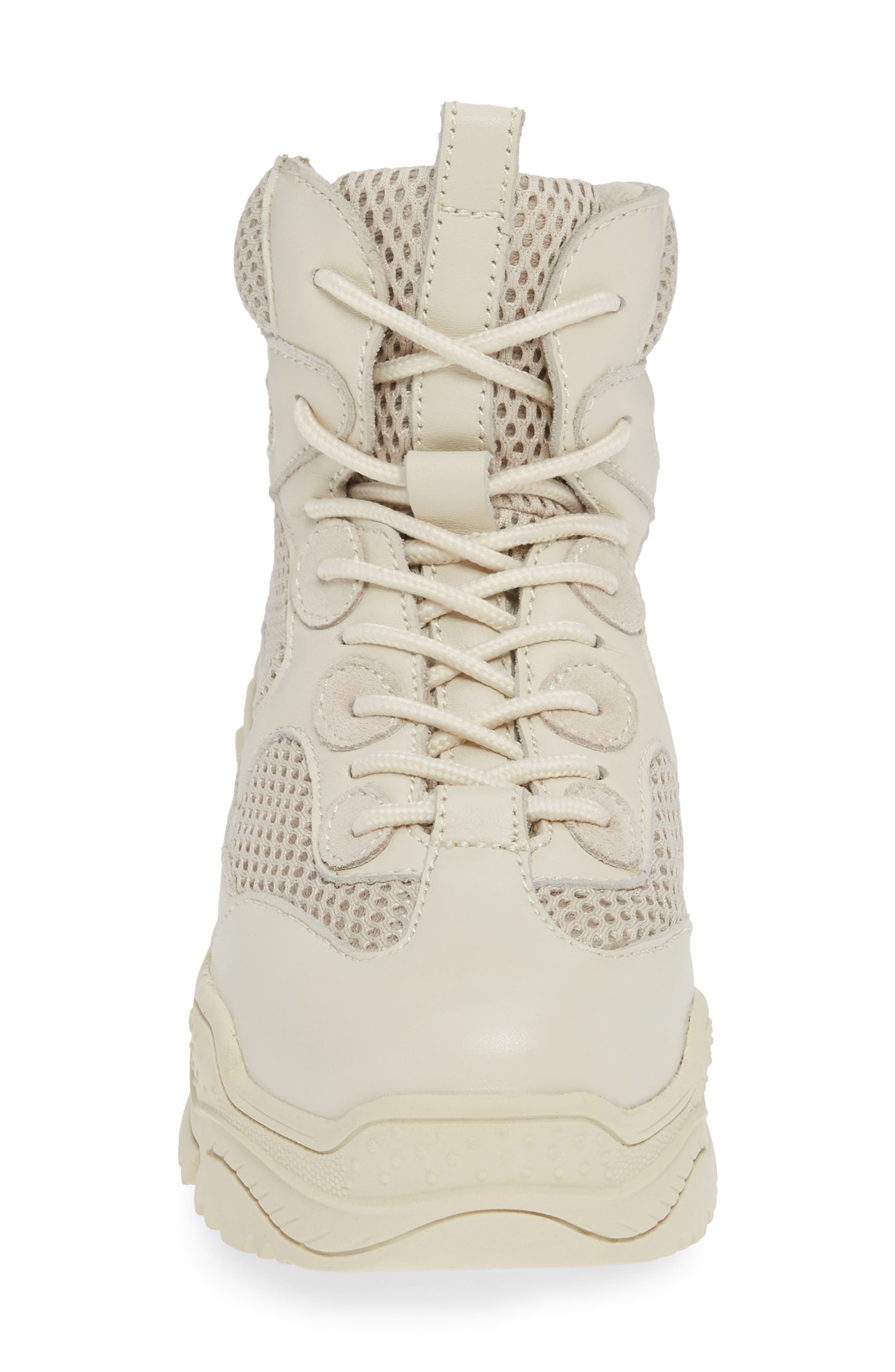 Pyro Wedge Sneaker Boot, Alternate, color, OFF WHITE COMBO