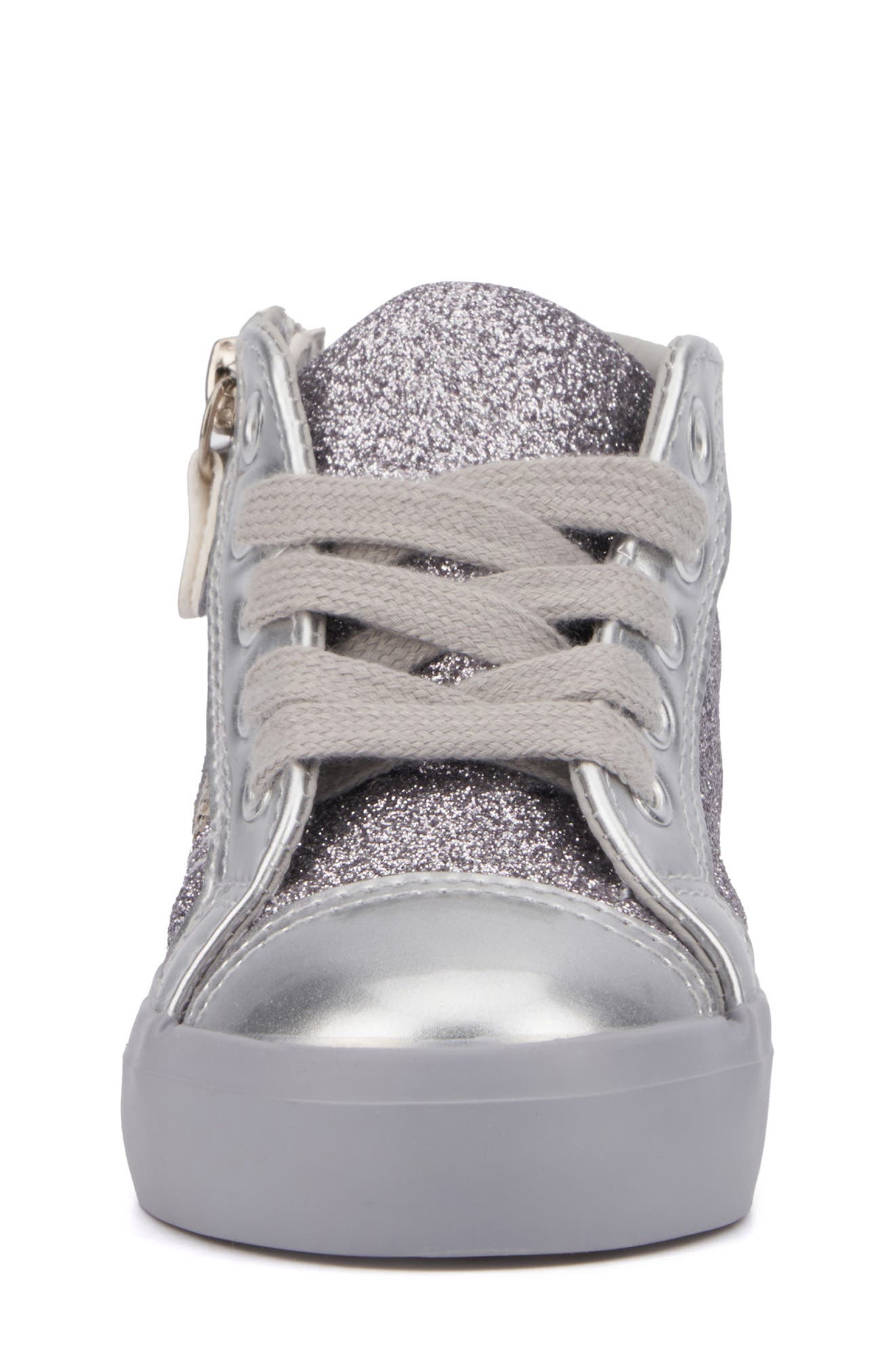 OLIVIA MILLER Kids' Toddler Sneaker, Alternate, color, Silver