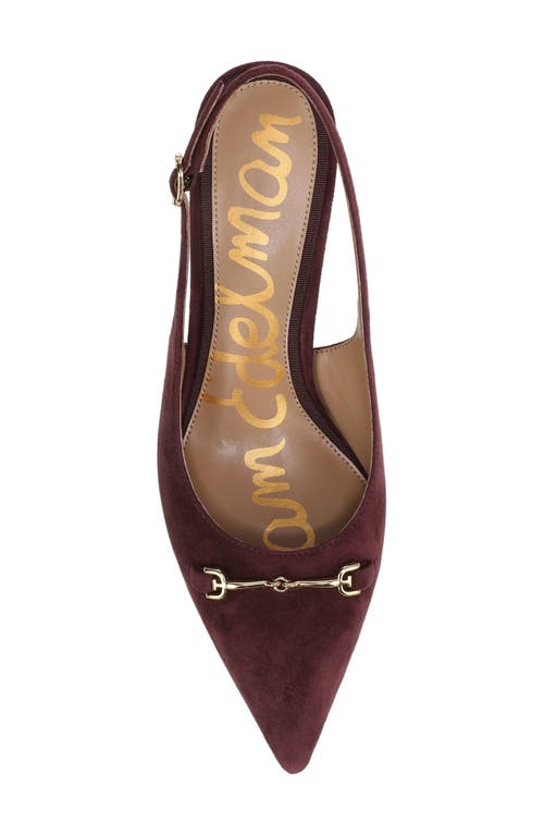 Sam Edelman Waller Pointed Toe Slingback Pump