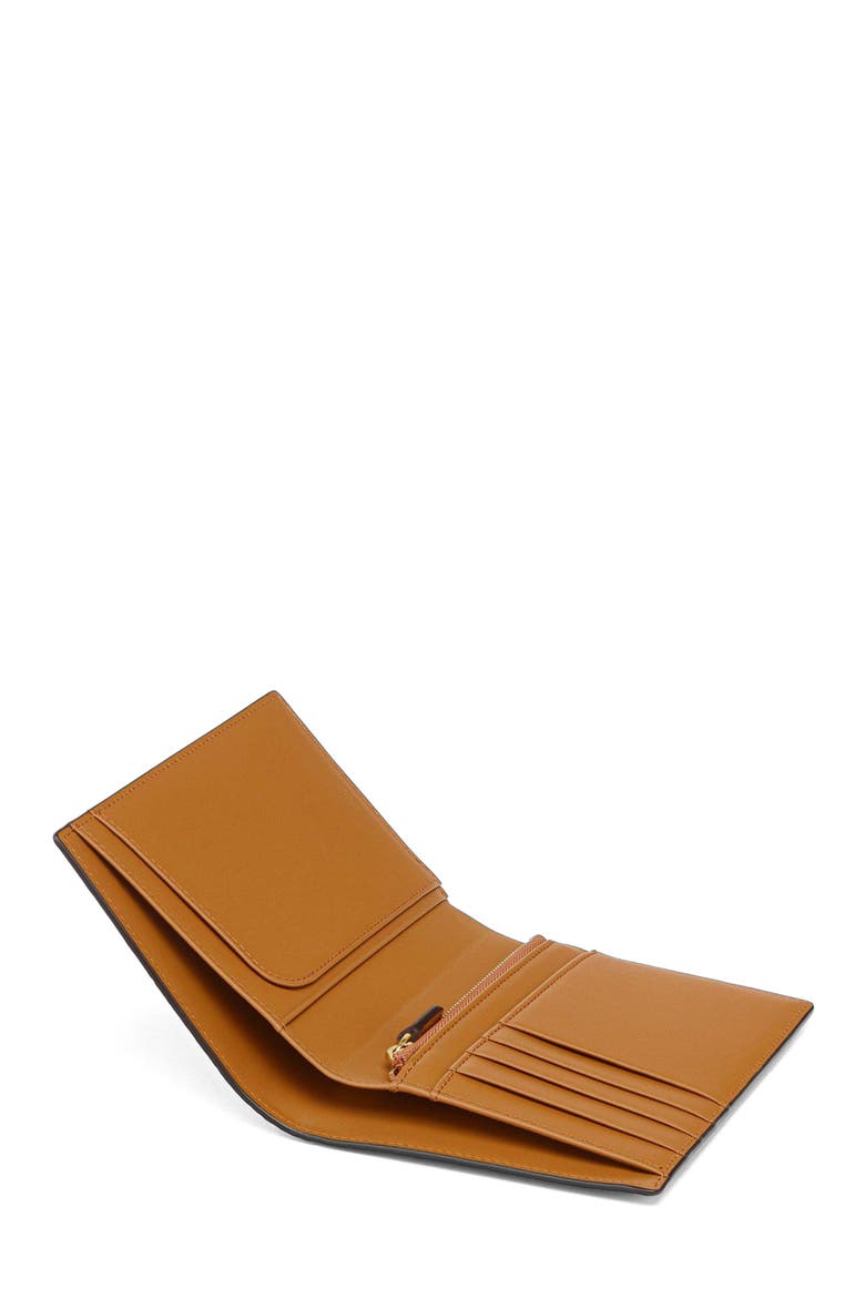 Ottomar Passport Holder in Visetos, Alternate, color, Brown
