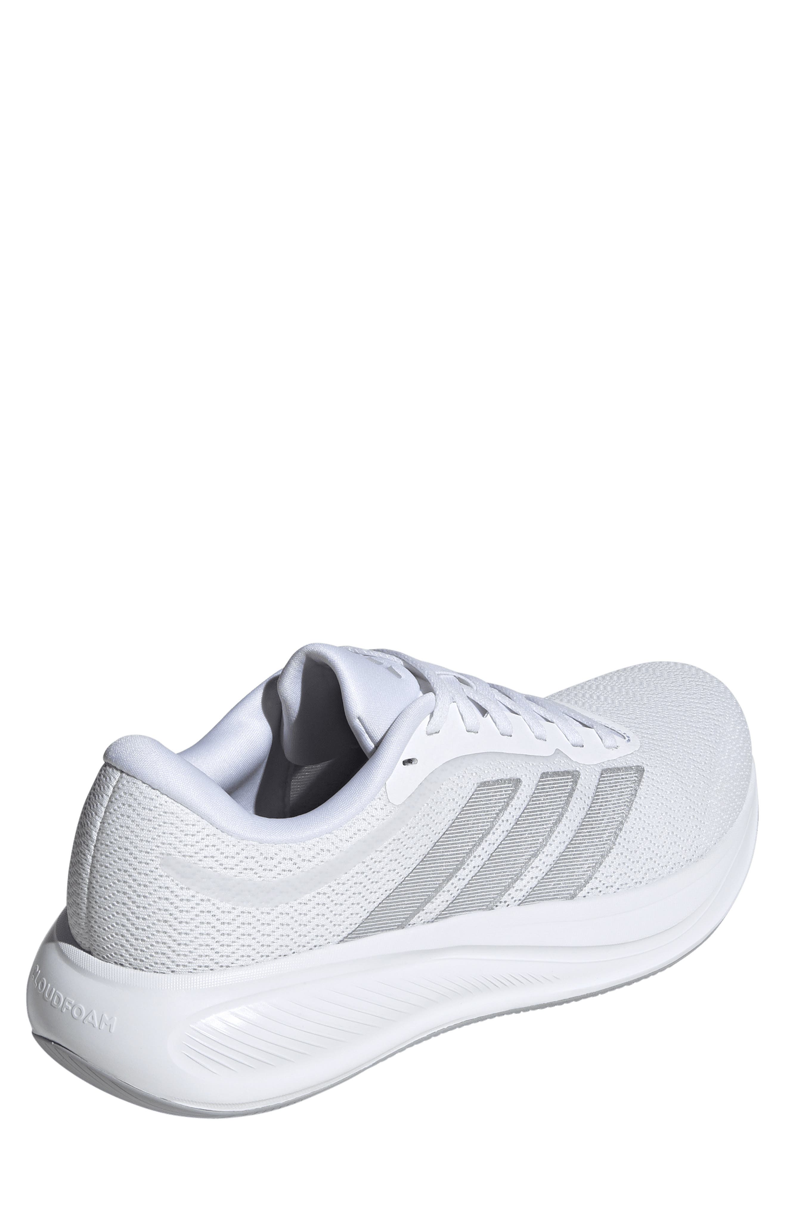 adidas Response Runner 2 Running Shoe, Alternate, color, White/ Silver Met/ Halo Silver