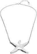 UNODE50 Silver-Tone Necklace with Star Pendant