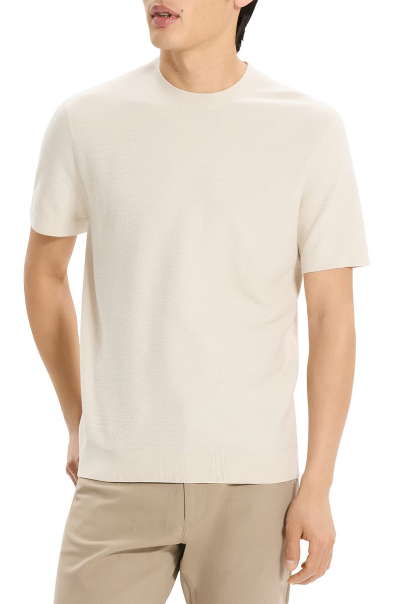 Theory Soris T-Light Crewneck T-Shirt, Main, color, Alabaster