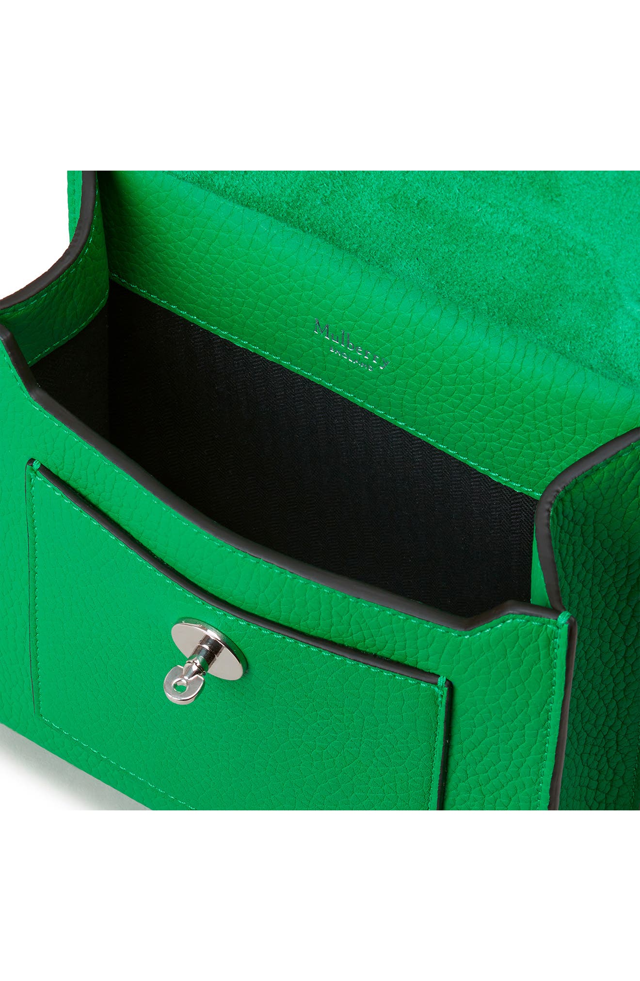 Small Antony Leather Crossbody Bag, Alternate, color, LAWN GREEN