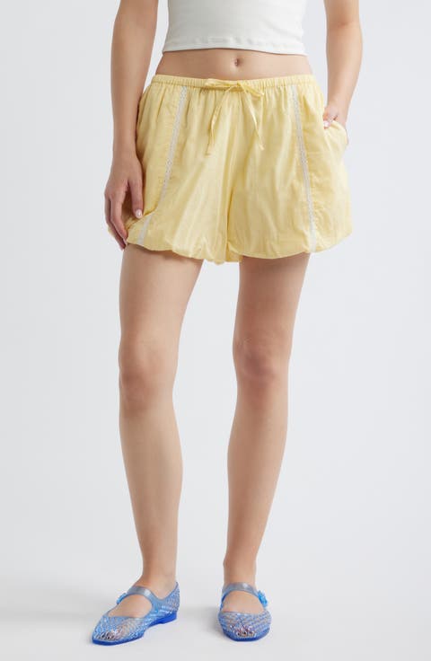Maura Lace Trim Shorts
