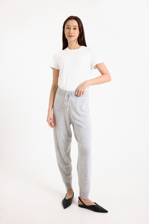 Brodie Pure Cashmere Luxe Cable Relaxed Fit Joggers