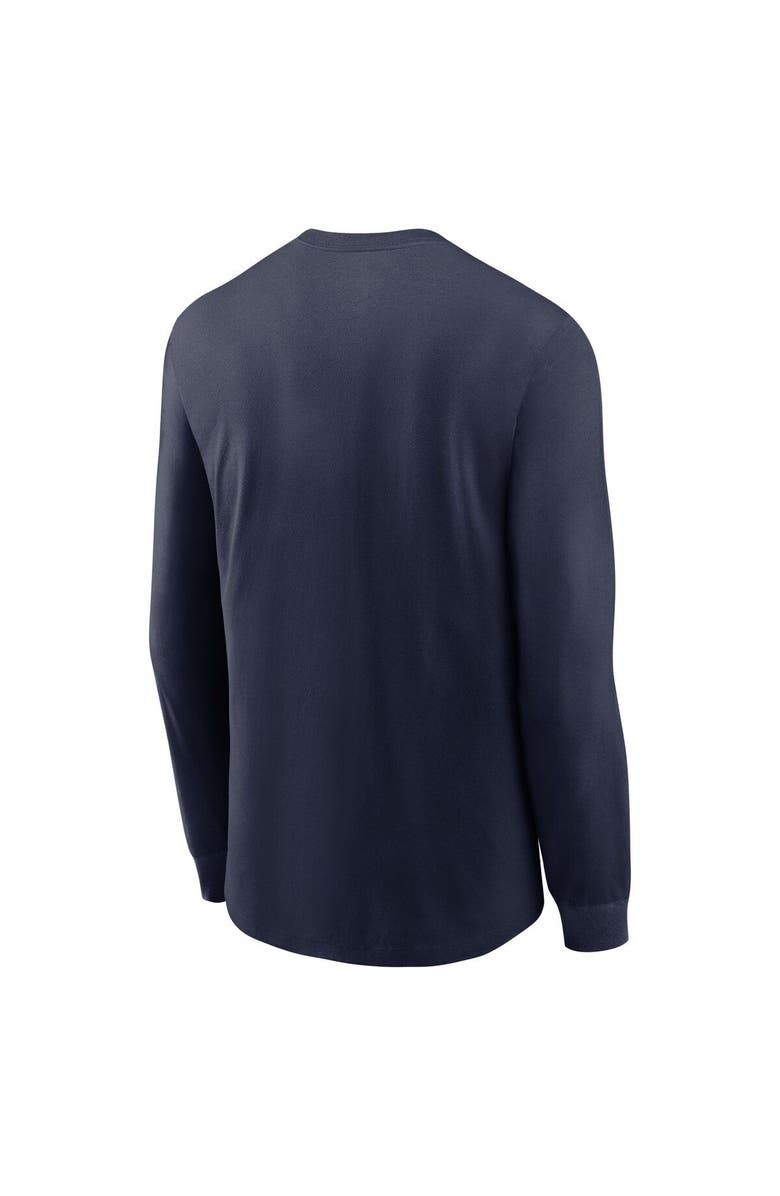 Nike Men's Nike College Navy Seattle Seahawks Icon Legend Long Sleeve Performance T-Shirt, Alternate, color, 