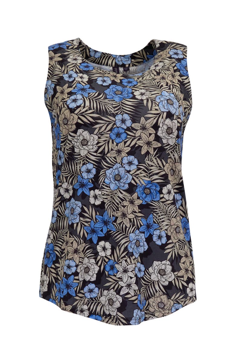 Lords of Harlech Tropical Mix Womens Muscle Tank, Alternate, color, Tropical Mix Black