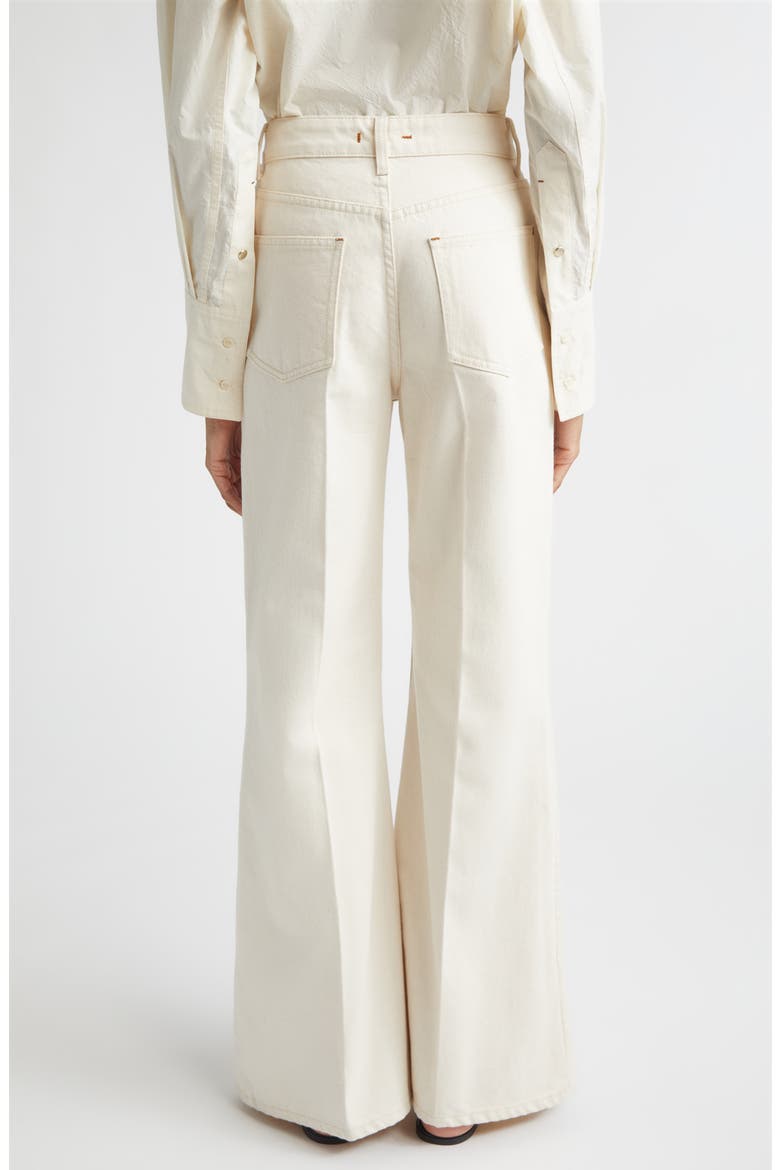 Trace Flare Leg Jeans, Alternate, color, BUFF WASH