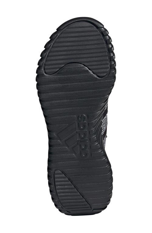 Adidas Originals Adidas Kaptir Flow Running Shoe In Black/silver Metallic/silver
