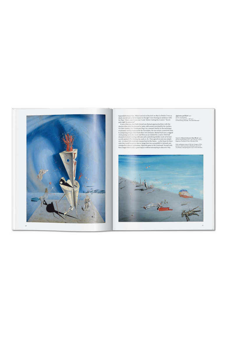 Dalí Book, Alternate, color, White