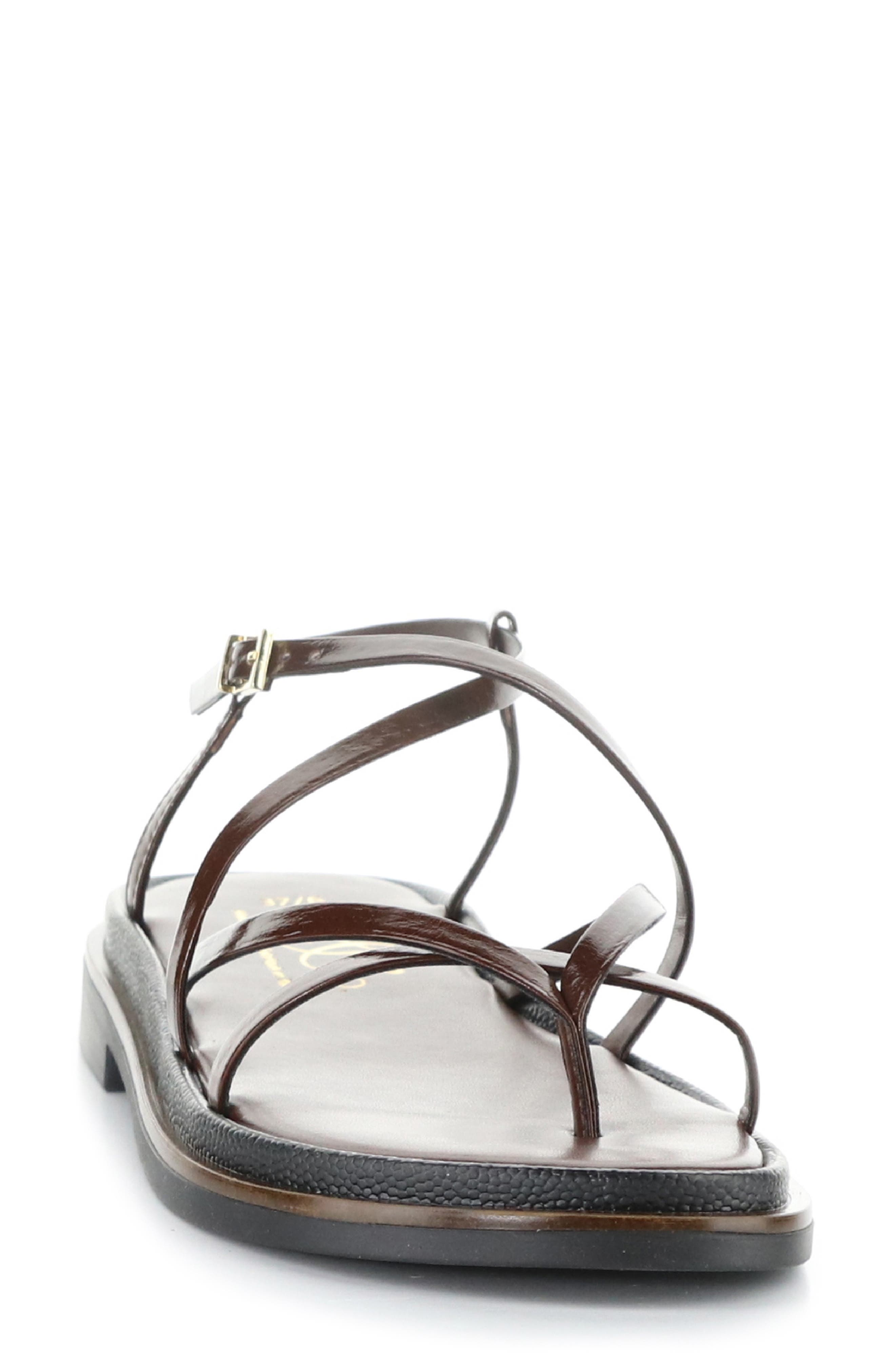 Cassia Ankle Strap Platform Sandal, Alternate, color, CASTAGNA