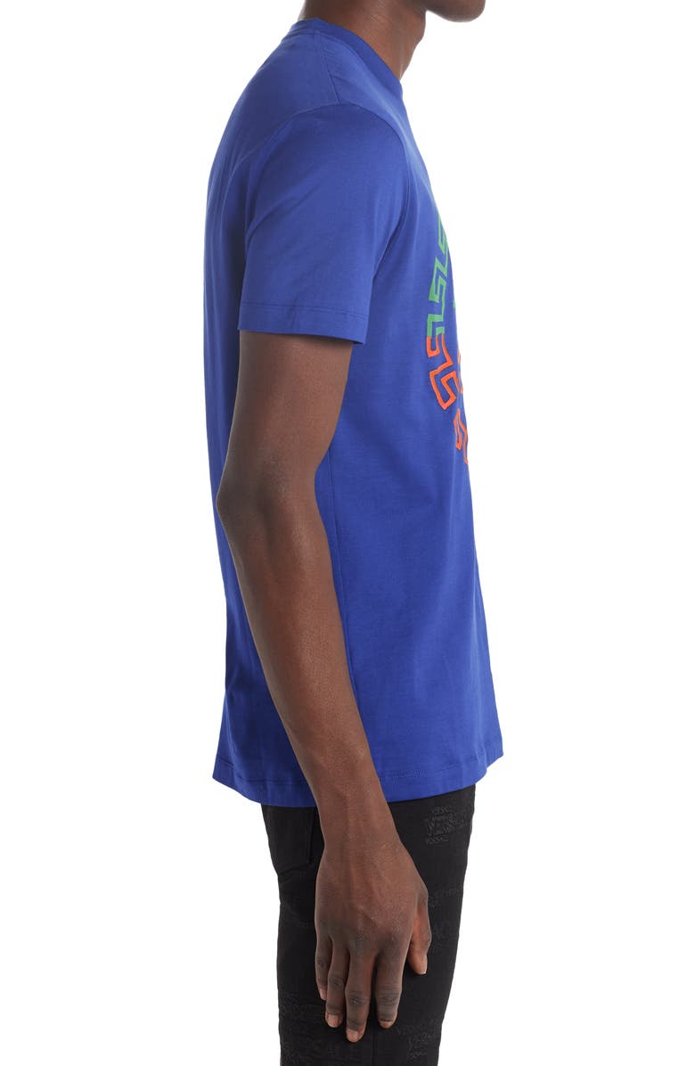 Versace Bicolor Logo Graphic Tee, Alternate, color,