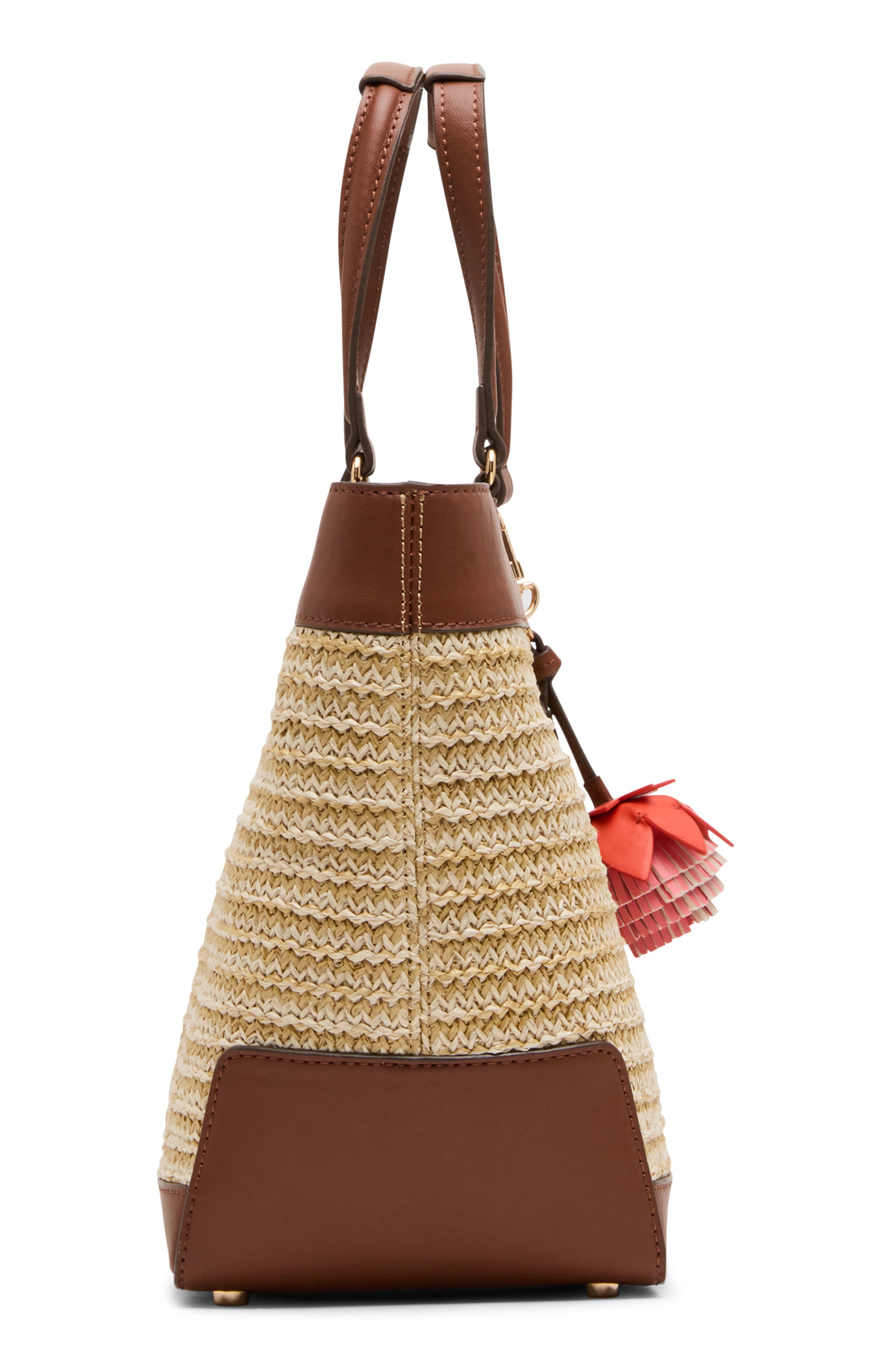 Anne Klein Large East West Tote Bag, Alternate, color, Hazelnut