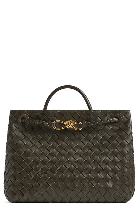 Medium Andiamo Intrecciato Shoulder Bag