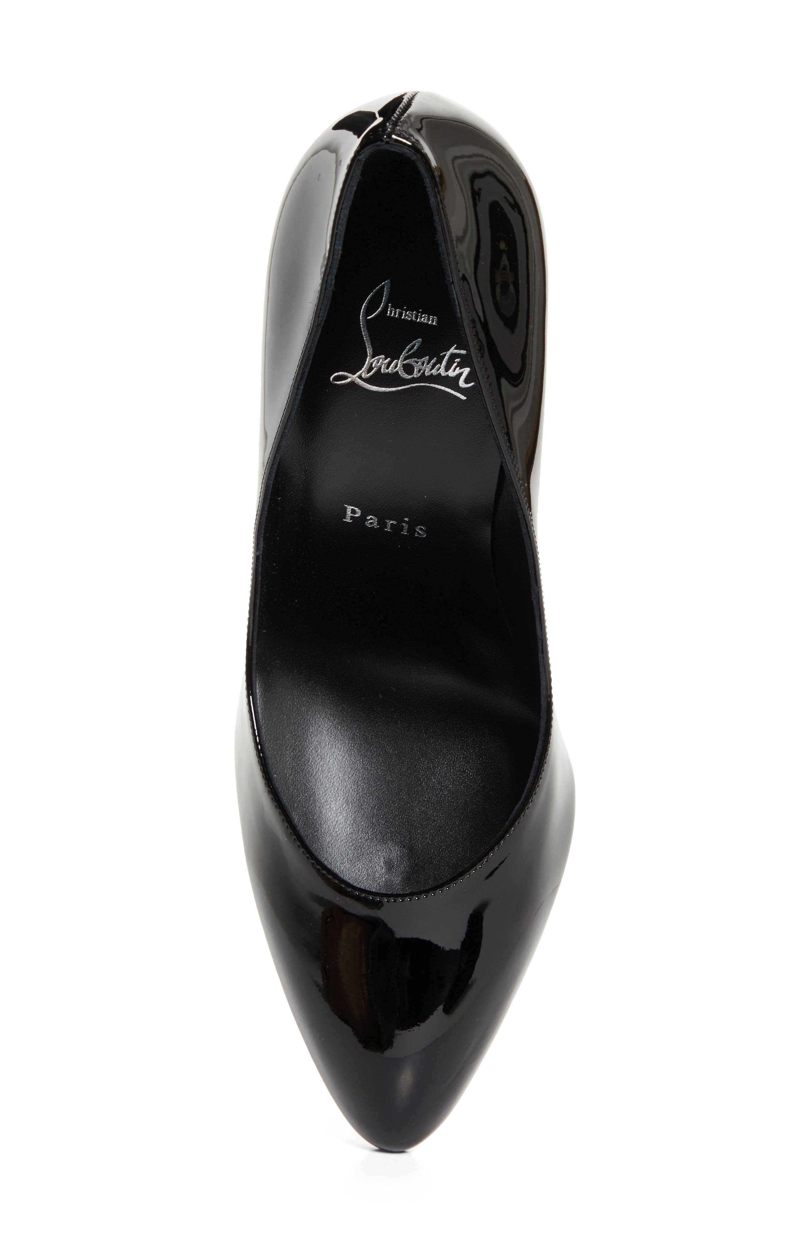 Christian Louboutin Fannylove Pump, Alternate, color, Black/ Black