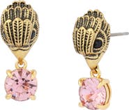 Kurt Geiger London Small Eagle Stone Drop Earrings