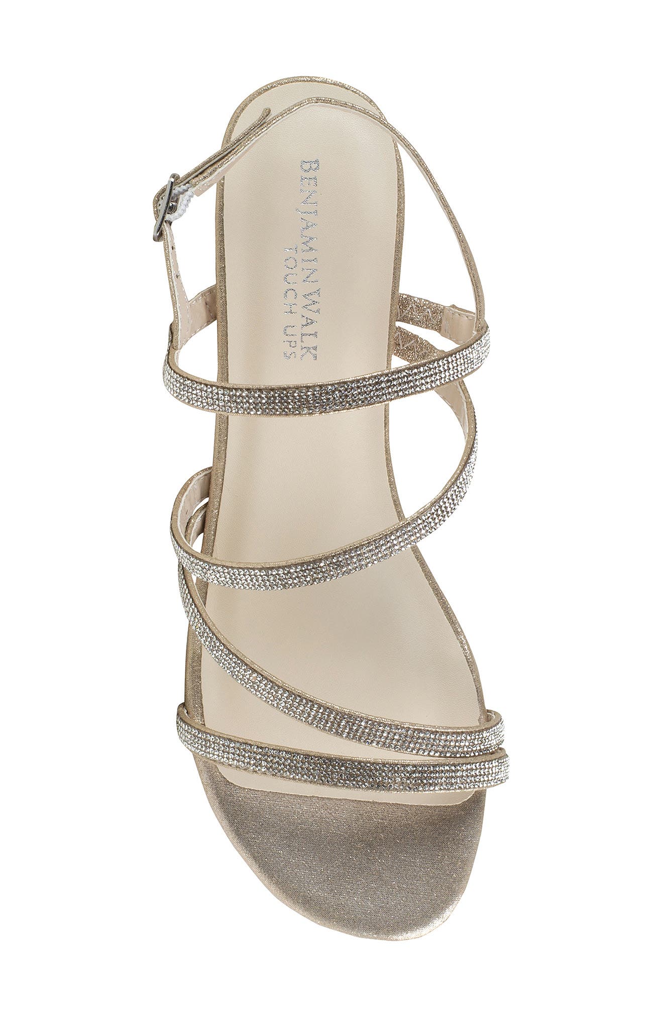 Jodi Slingback Wedge Sandal, Alternate, color, CHAMPAGNE