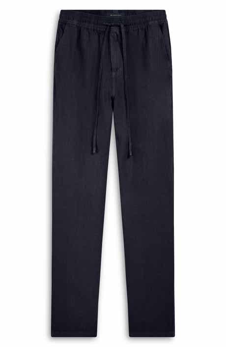 Bugatchi Linen Drawstring Pants