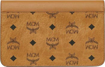 Diamond Shoulder Bag in Visetos Leather Mix