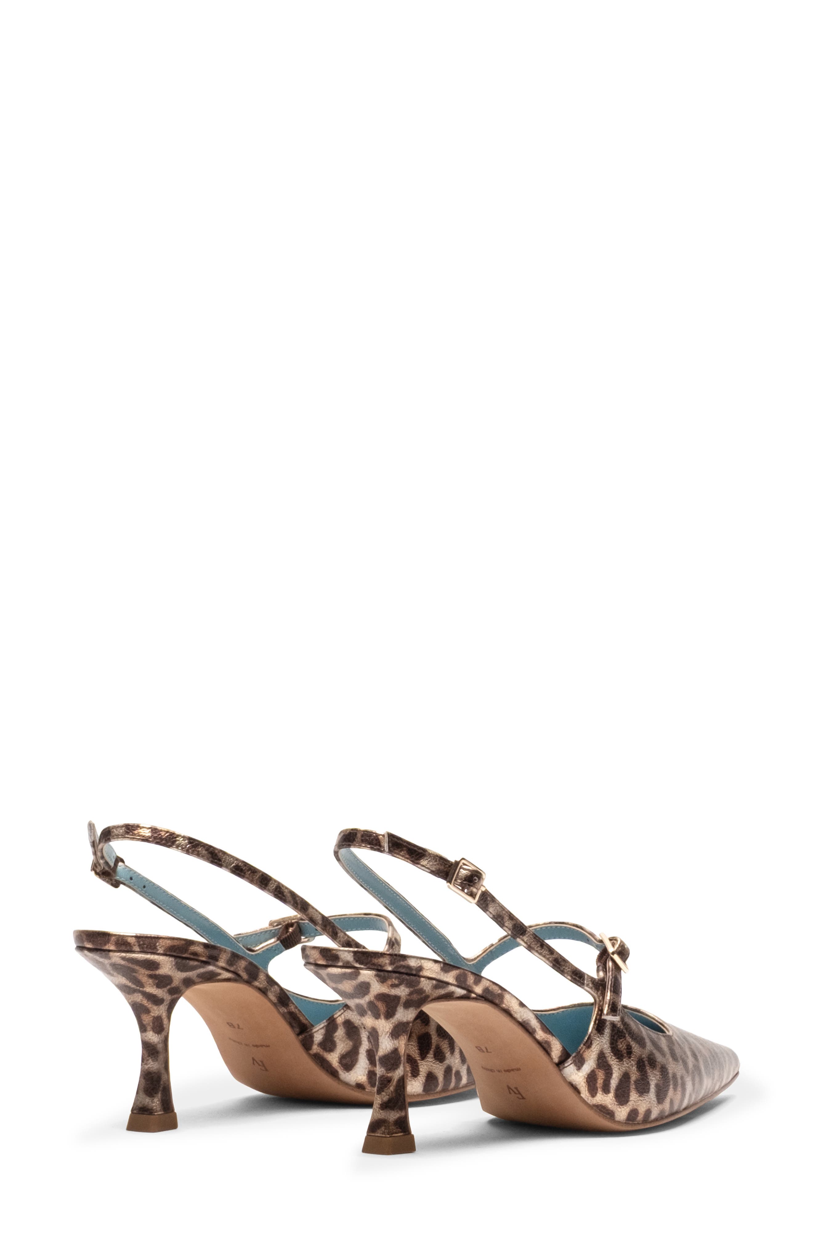 Vivi Metallic Leopard Print Pump, Alternate, color, BROWN MULTI