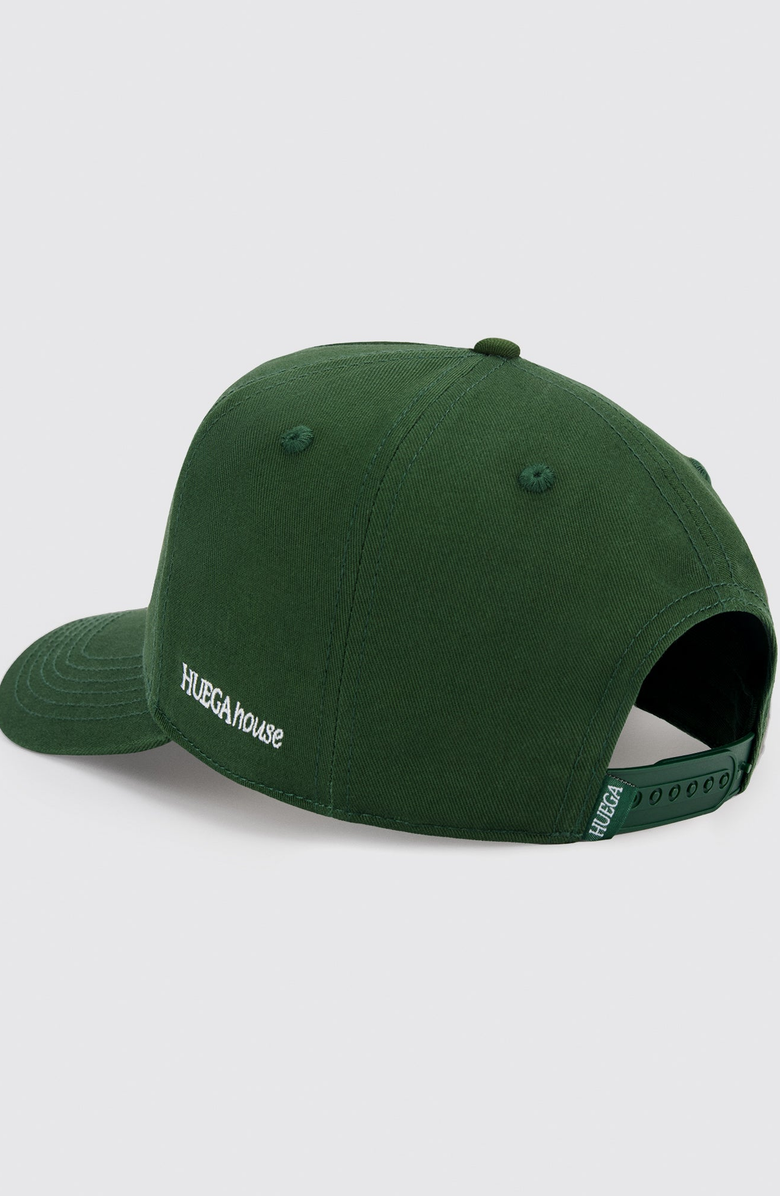 Huega House Icon High Profile Hat, Alternate, color, Evergreen