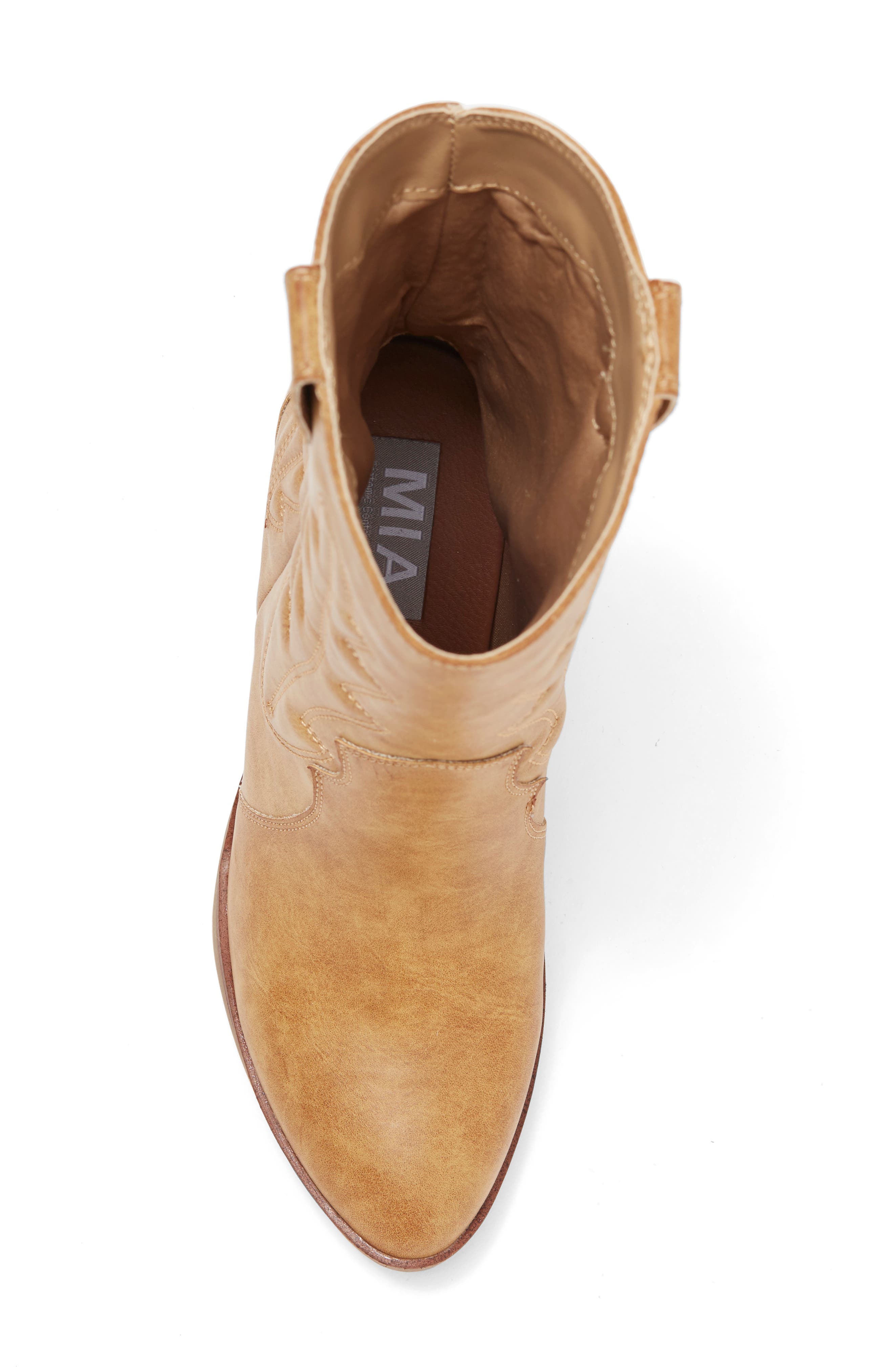 Cindy Embossed Western Cowboy Boot, Alternate, color, NATURAL MALTA