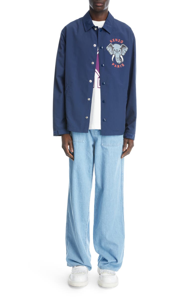 KENZO Classic College Logo Graphic Tee, Alternate, color, 