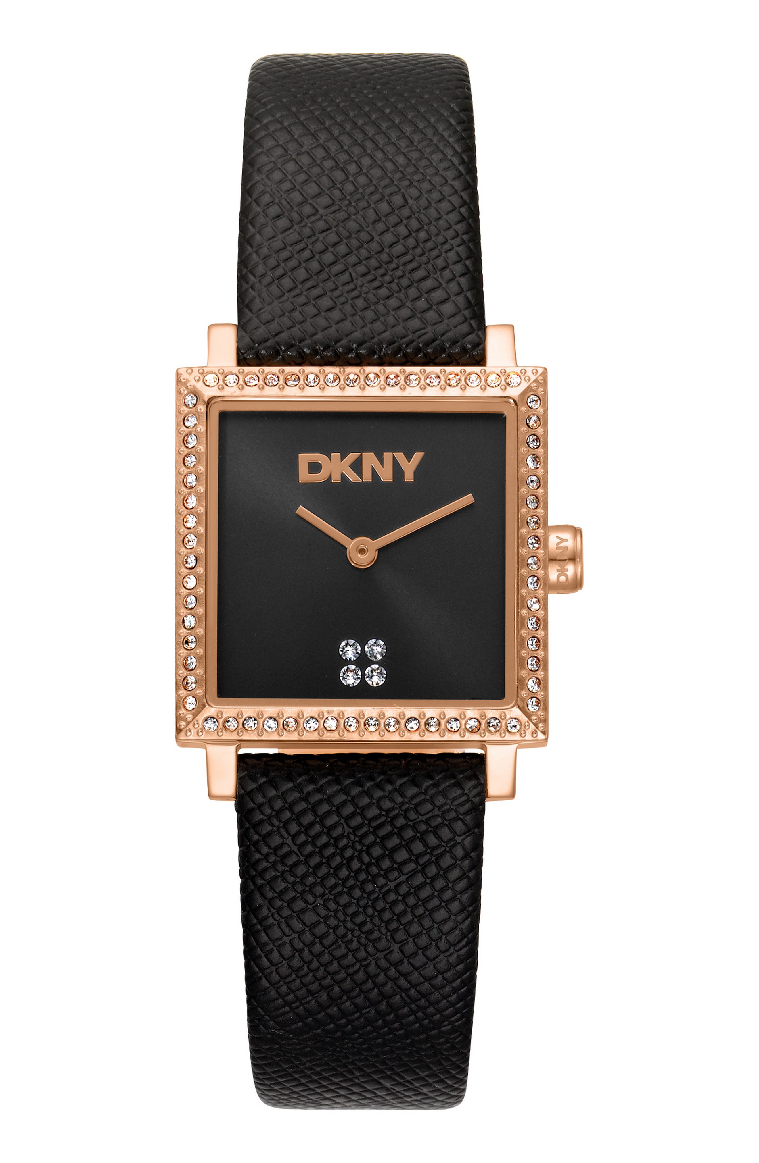 BLACK/ ROSE GOLD