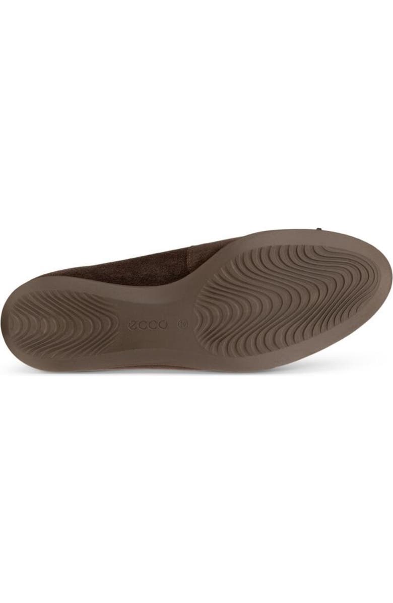 ECCO Touch Ballerina 2.0 Flat, Alternate, color, Dark Clay