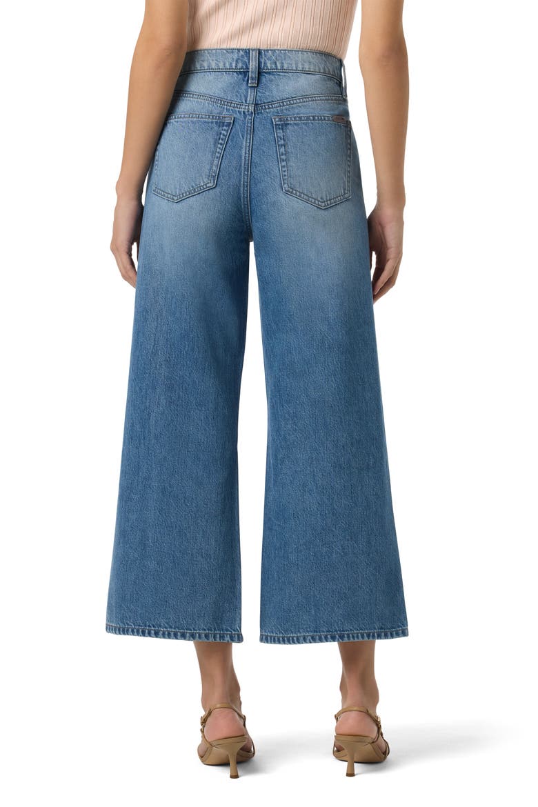 High Waist Crop Wide Leg Jeans, Alternate, color, VALENZUELA