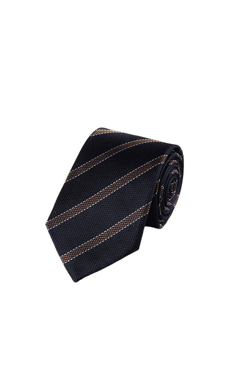Charles Tyrwhitt Silk Stripe Tie, Main, color, 
