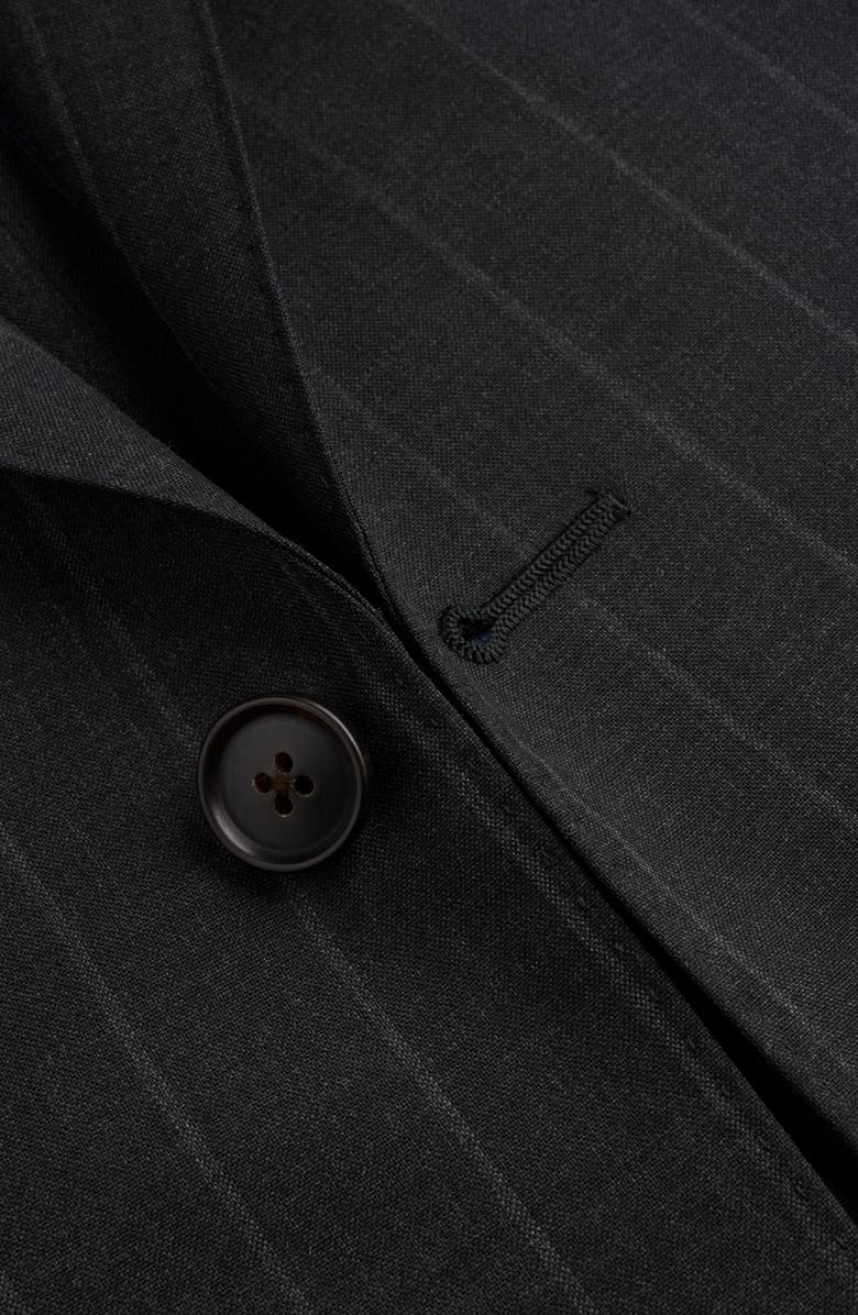 Suitsupply Pinstripe Wool Three Piece Suit, Alternate, color,
