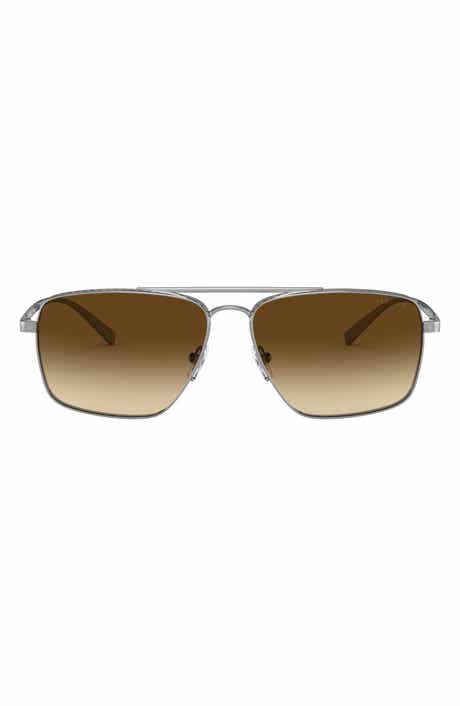 Versace 61mm Aviator Sunglasses