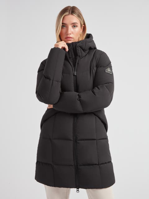 Long Sleeve Star Down Coat