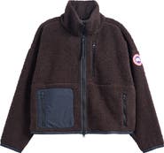 Canada Goose Simcoe Wool Blend Fleece Jacket