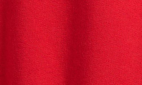 Bobo Choses Kids' Curve Logo Organic Cotton Fleece Joggers In Red