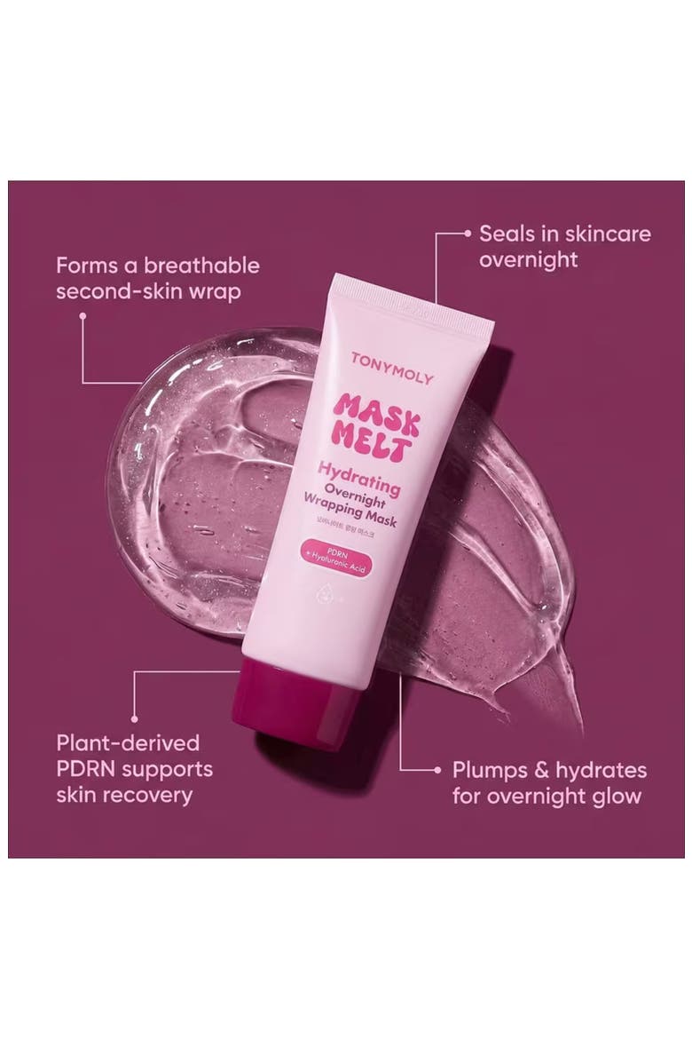 Mask Melt Hydrating Overnight Wrapping Mask, Alternate, color, NO COLOR