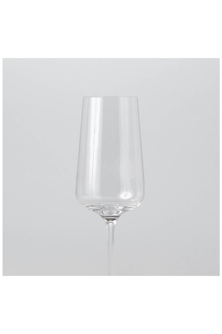 The Flute Set of 4 Glasses, Alternate, color, CLEAR