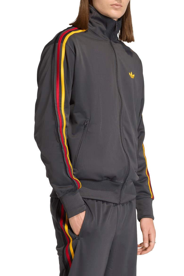 Firebird Track Jacket, Main, color, BLACK/ GOLD/ RED 2/ BLACK
