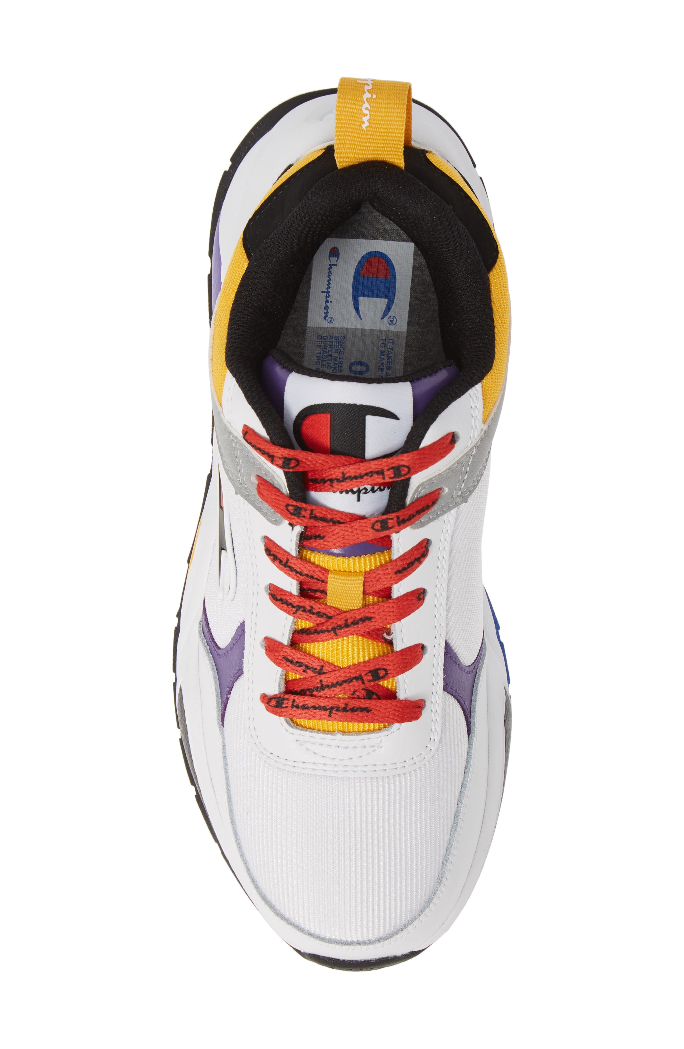 Champion 93Eighteen Block Sneaker, Alternate, color, 