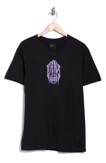 Vans Globetrodding Logo Graphic T-shirt In Black