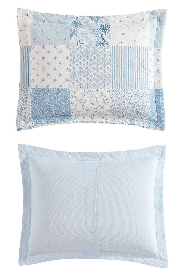3-Piece Comforter & Sham Quilt Set, Alternate, color, BLUE